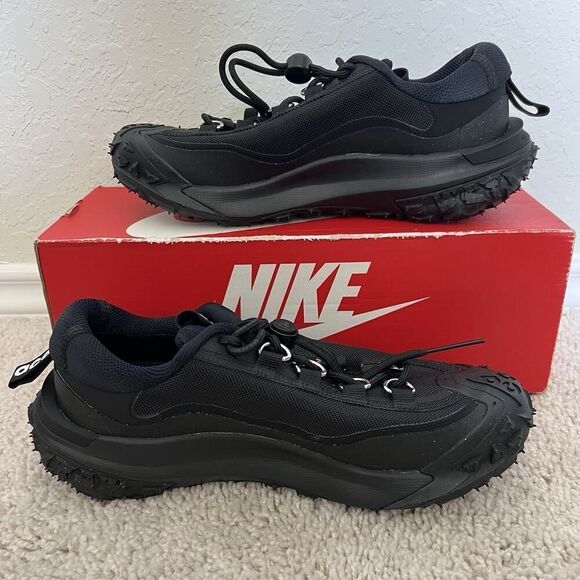 Nike ACG Mountain Fly 2 Low SP x Comme des Garcons Black Size 6 FZ3311-001 New main image 5